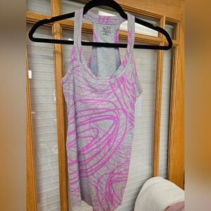 Champion Gray and Pink Women's Tank Top